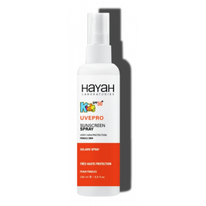 HAYAH LABORATORIES UVEPRO KIDS SUNSCREEN SPRAY SPF 50+ FOR FRAGILE SKIN 200 ML
